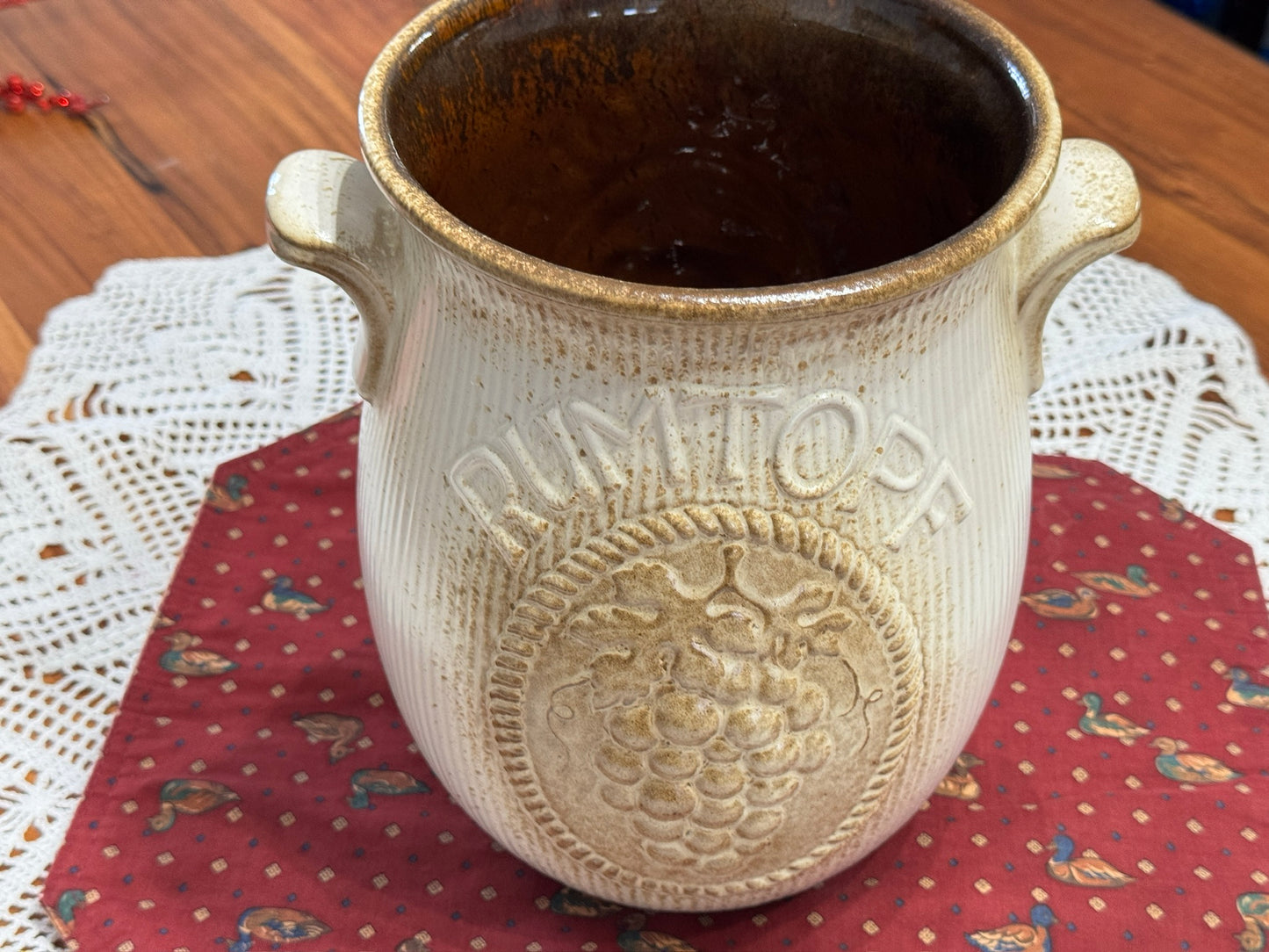 RUMTOPF German Rum Pot Jar