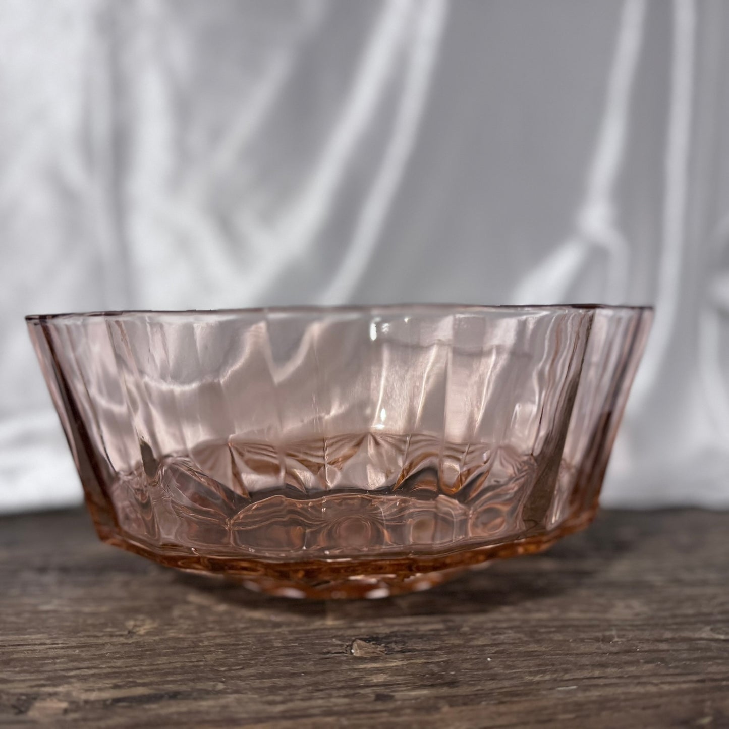 KIG Indonesia Pink Glass Bowl