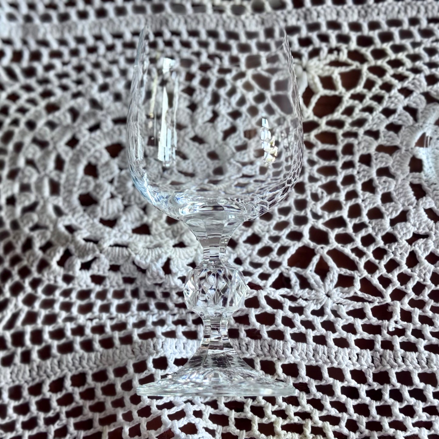Bohemian Crystal Goblets