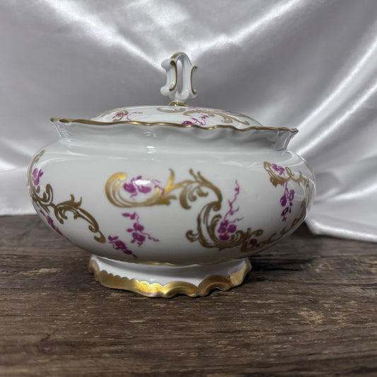 Reichenbach Gold Gilded Candy Dish