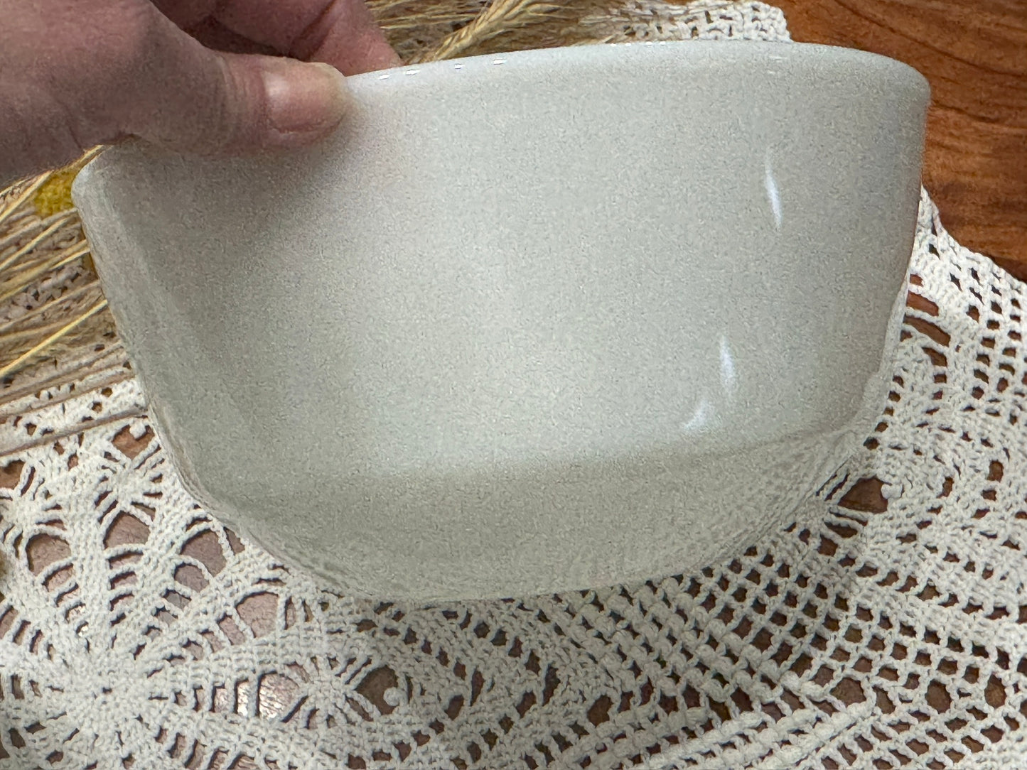 Anchor Hocking Fire-King Milk Glass Mixing Bowl Set