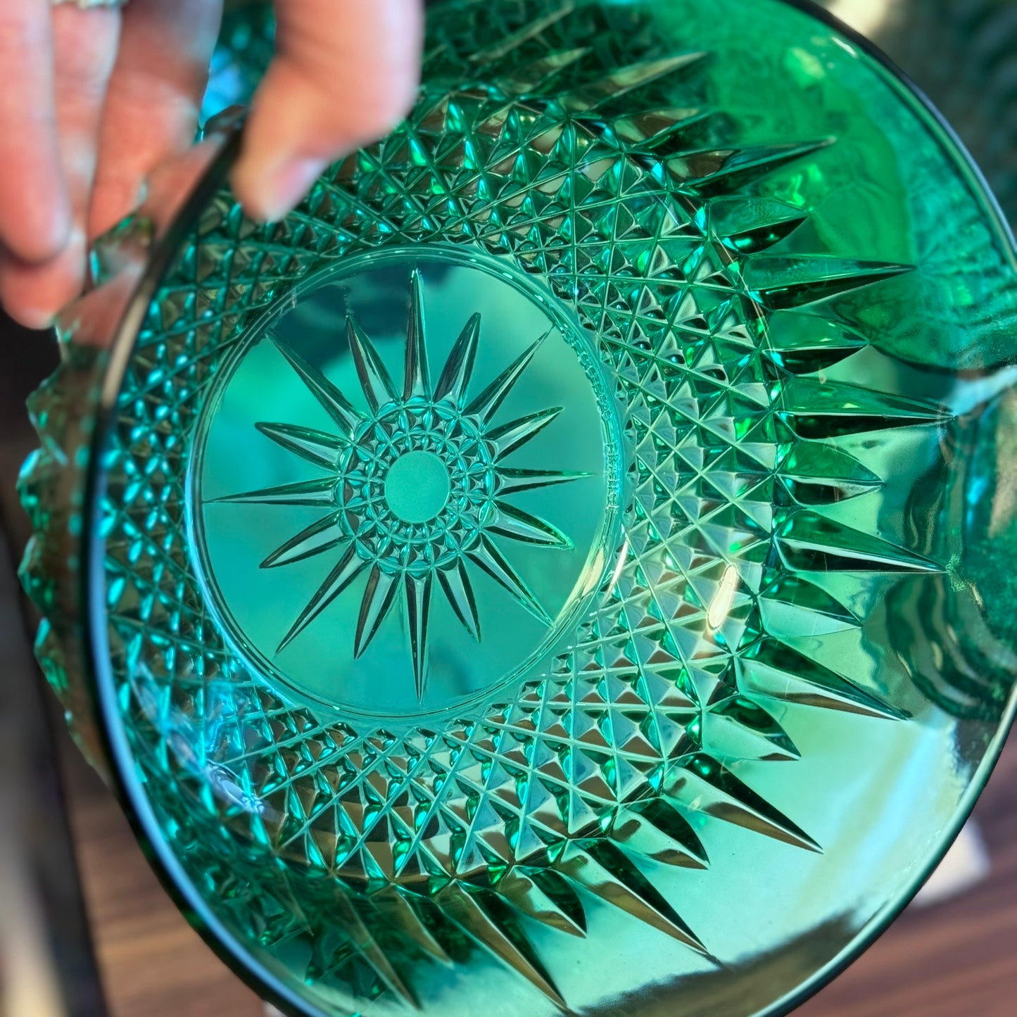 Arcoroc Emerald Green Serving Bowl Set
