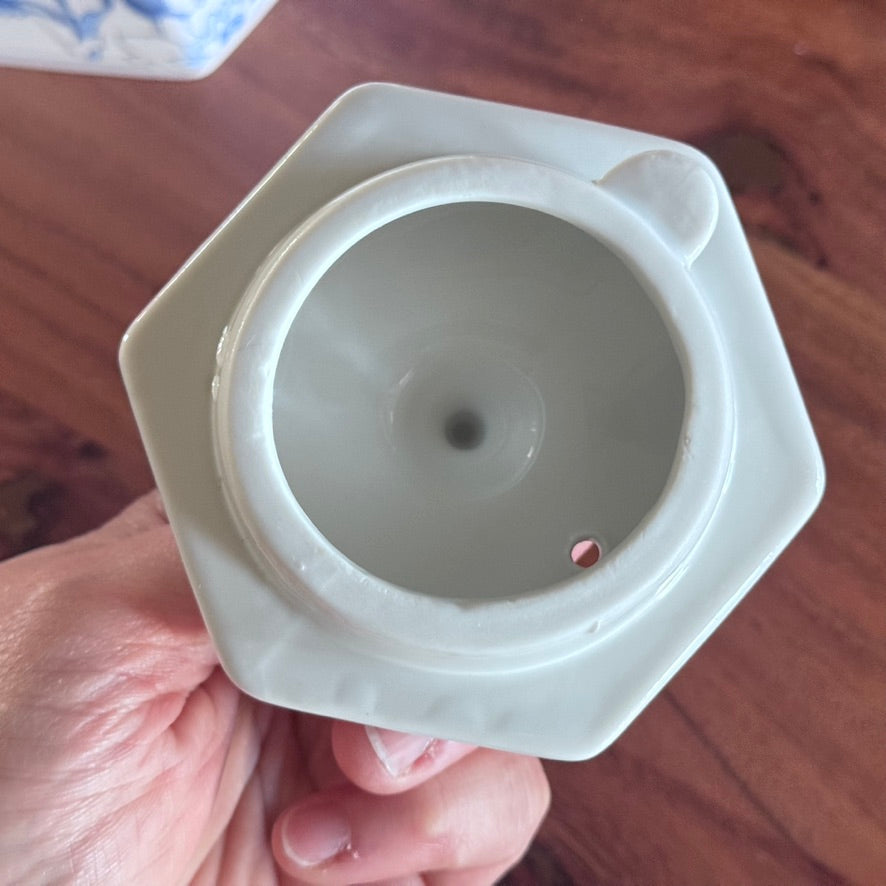 Blue & White 'Toscany' Floral Teapot