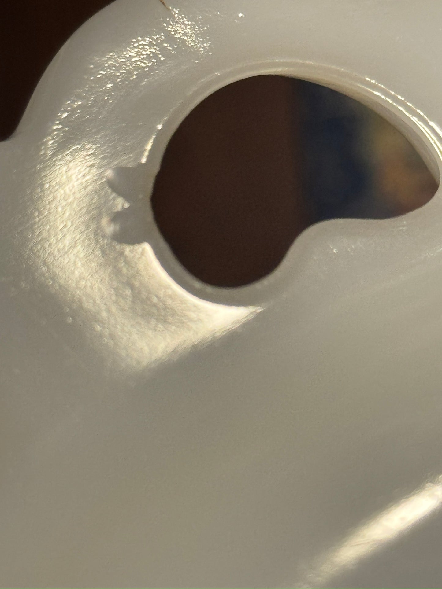 Anchor Hocking Lace Edge 'Old Colony' Milk Glass Platter