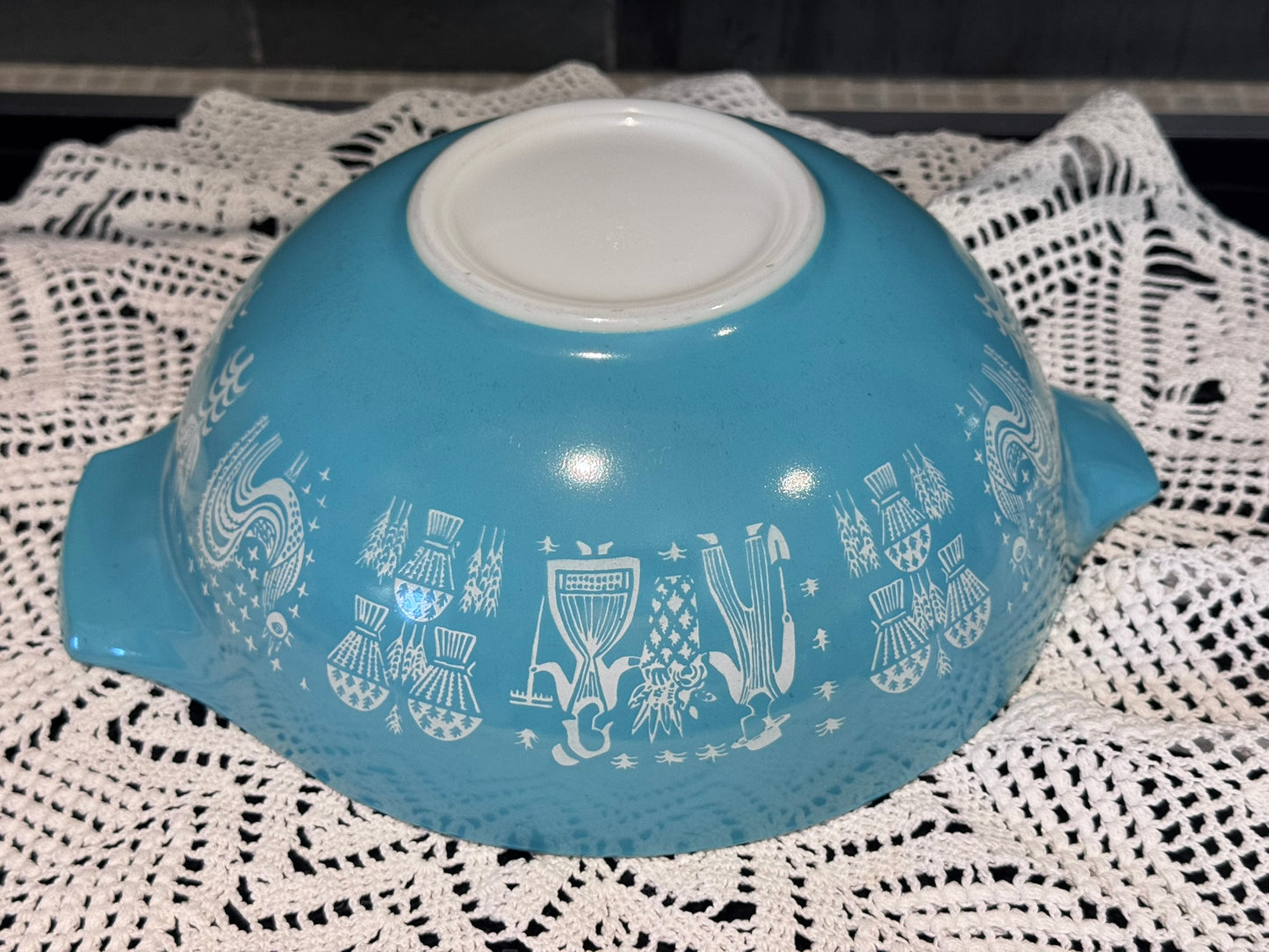 PYREX Butterprint #444 Cinderella Mixing Bowl