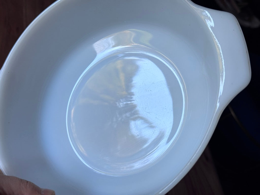 Anchor Hocking Fire-King Meadow Green Casserole Dish