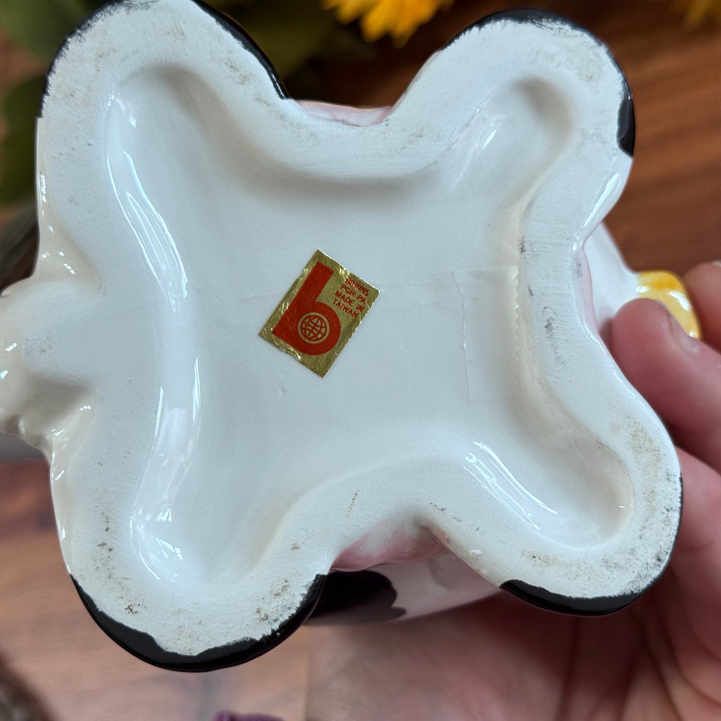 BRINNS Small Decorative Cow Teapot