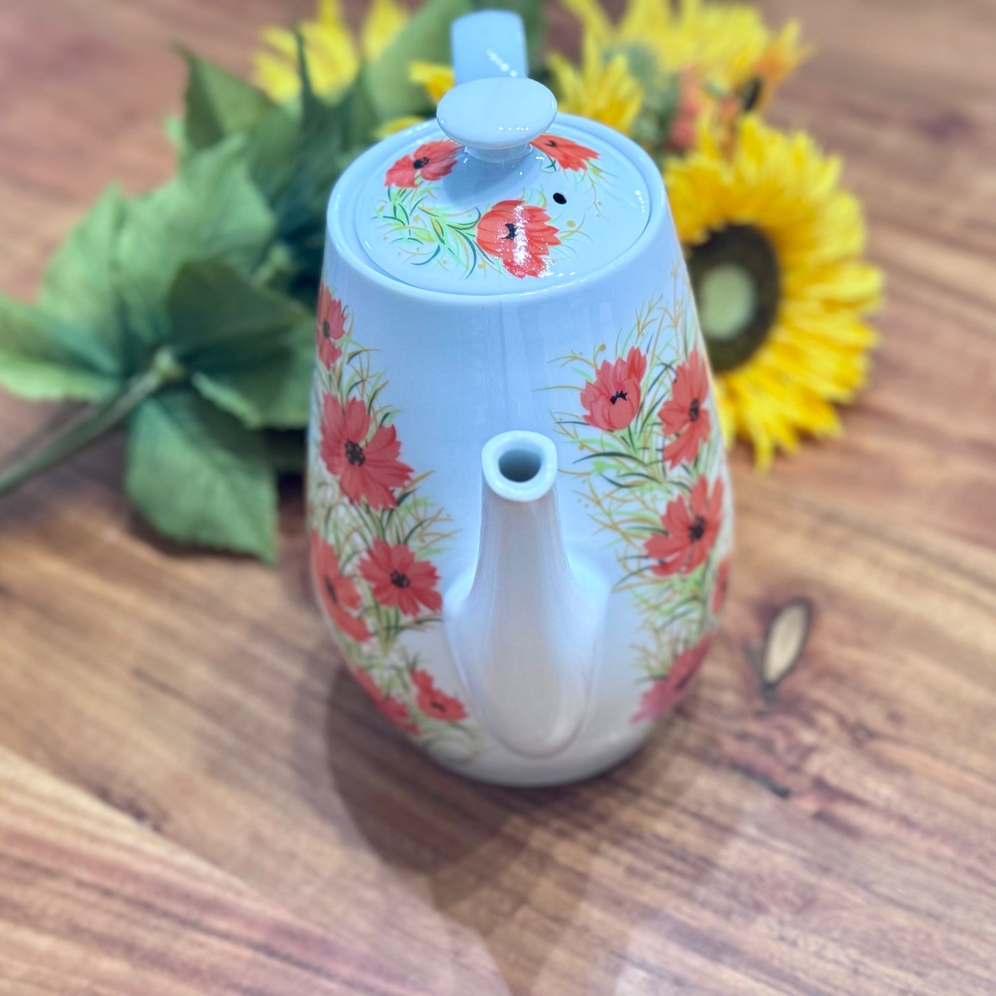 Imperial Poppy Teapot