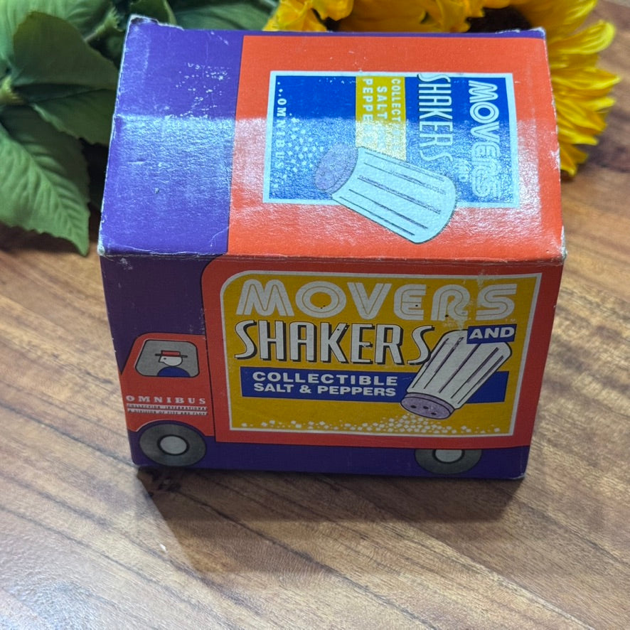 Vintage In Box Omnibus OCI Fitz & Floyd Tropical Christmas Salt & Pepper Shakers