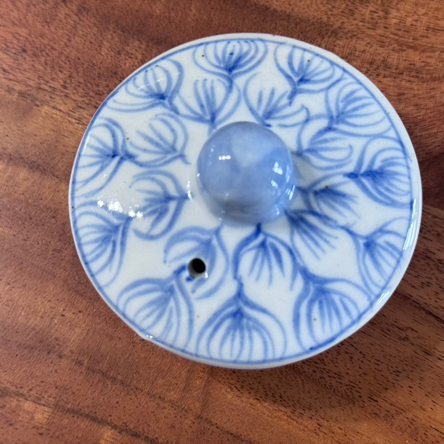 Chinese Blue & White Porcelain Teapot