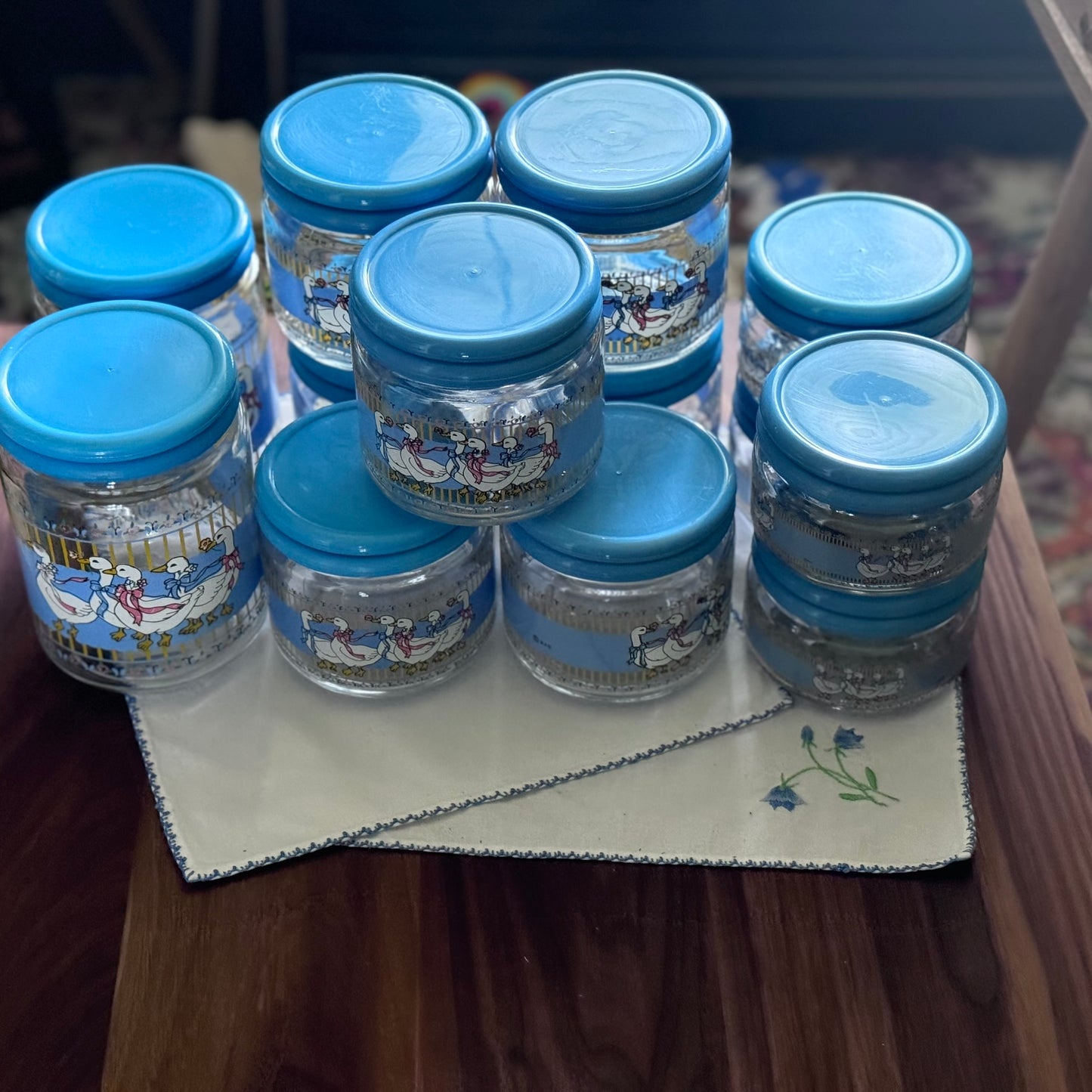 Kig Indonesia Geese Glass Canisters/Jars