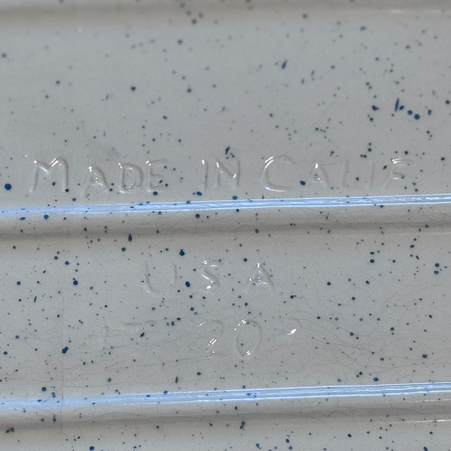 Blue Rooster Serving Dish
