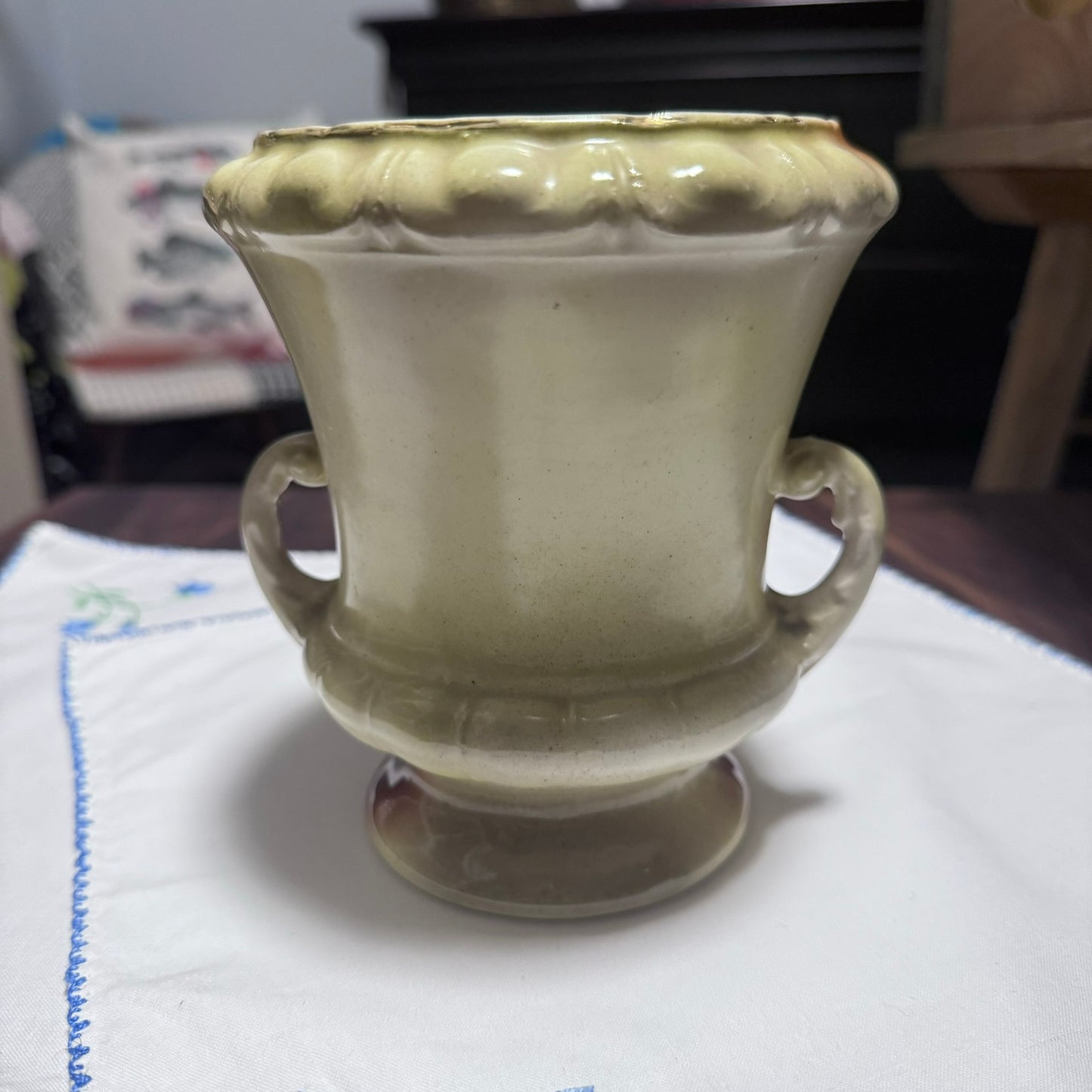 Hand Painted Austrian Vase
