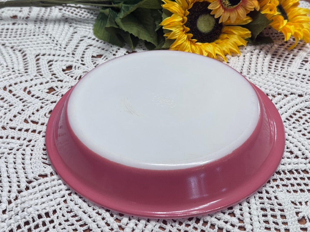PYREX Flamingo Pink 209 Pie Plate