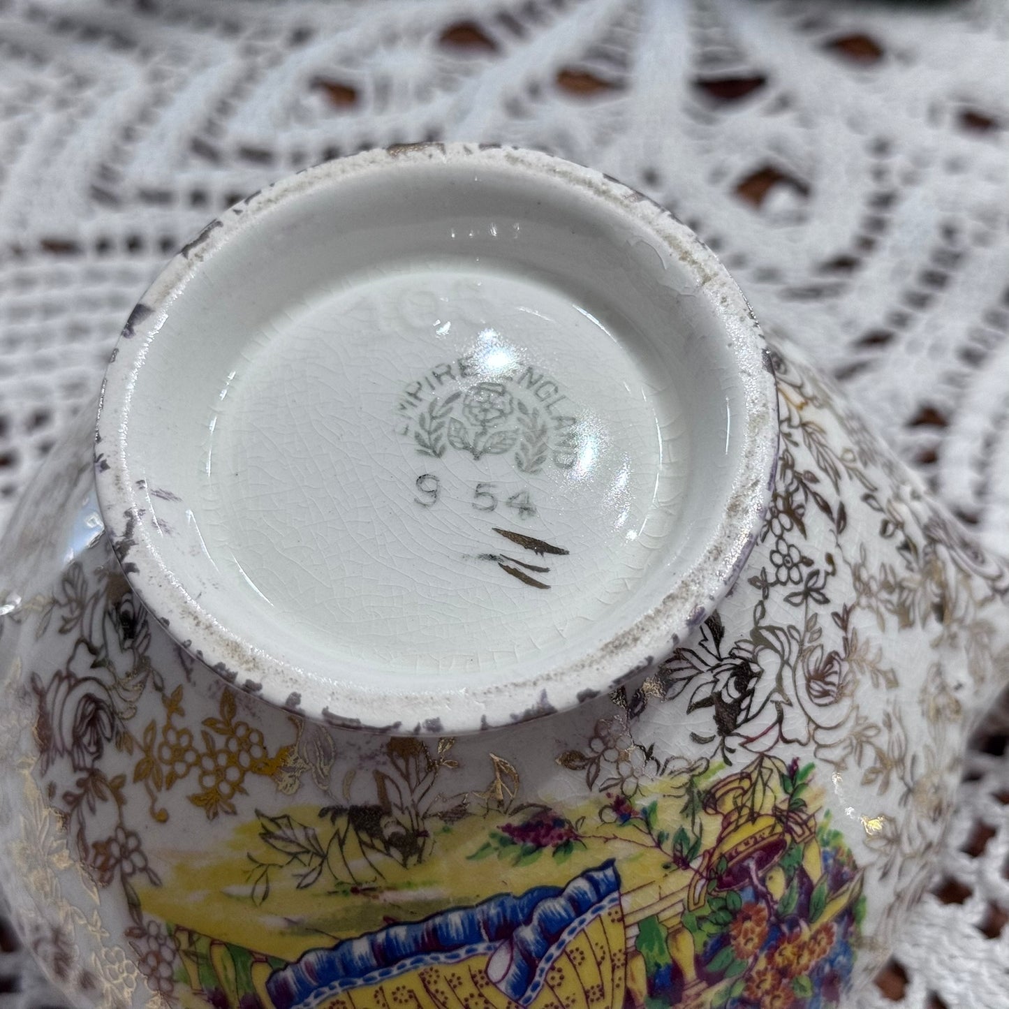 Empire England Cream and Sugar Set