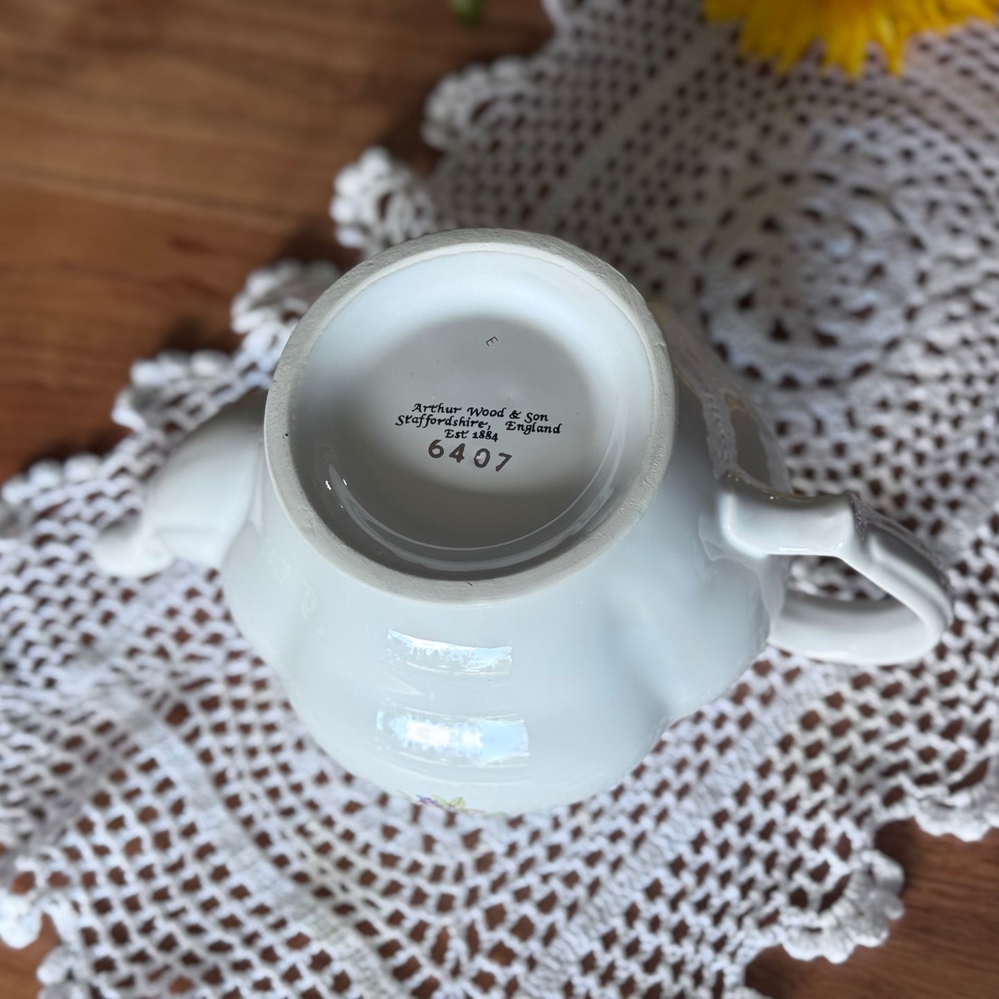 Wood & Son Fruit & Floral Teapot