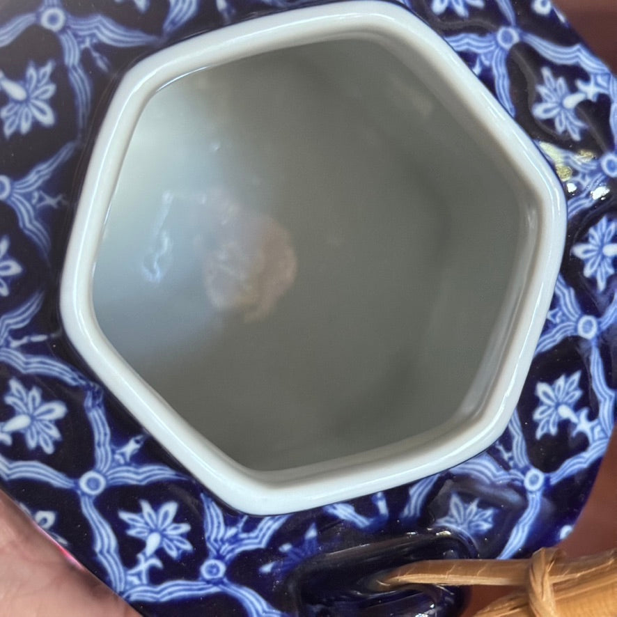 Bombay Blue & White Teapot