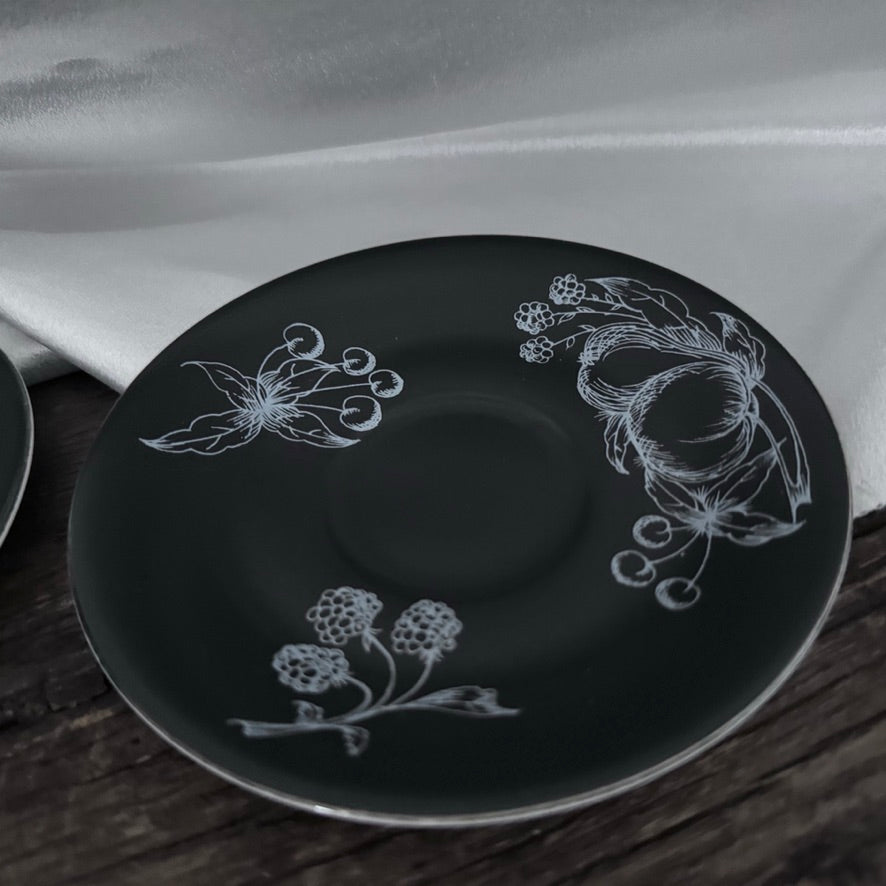 Crown Devon Harlequin Coffee Set