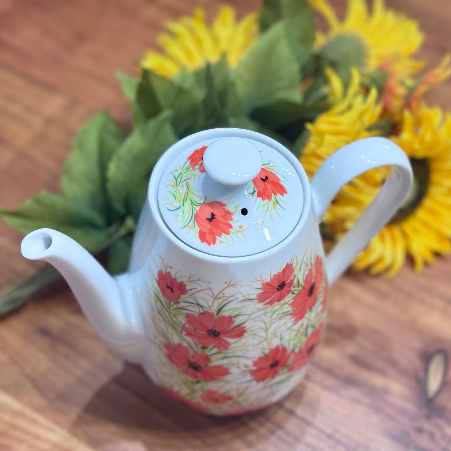Imperial Poppy Teapot