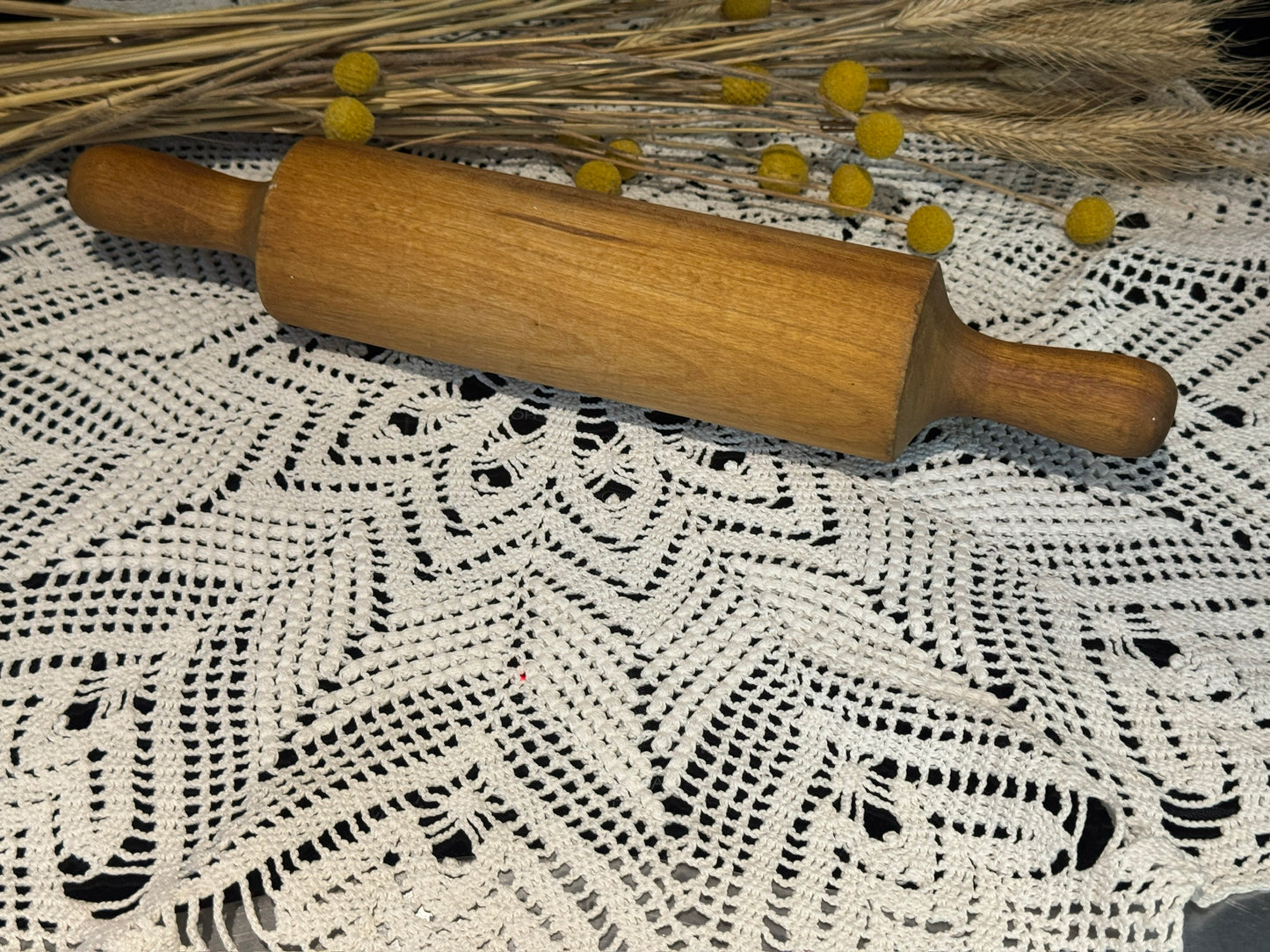 One Piece Wood Rolling Pin