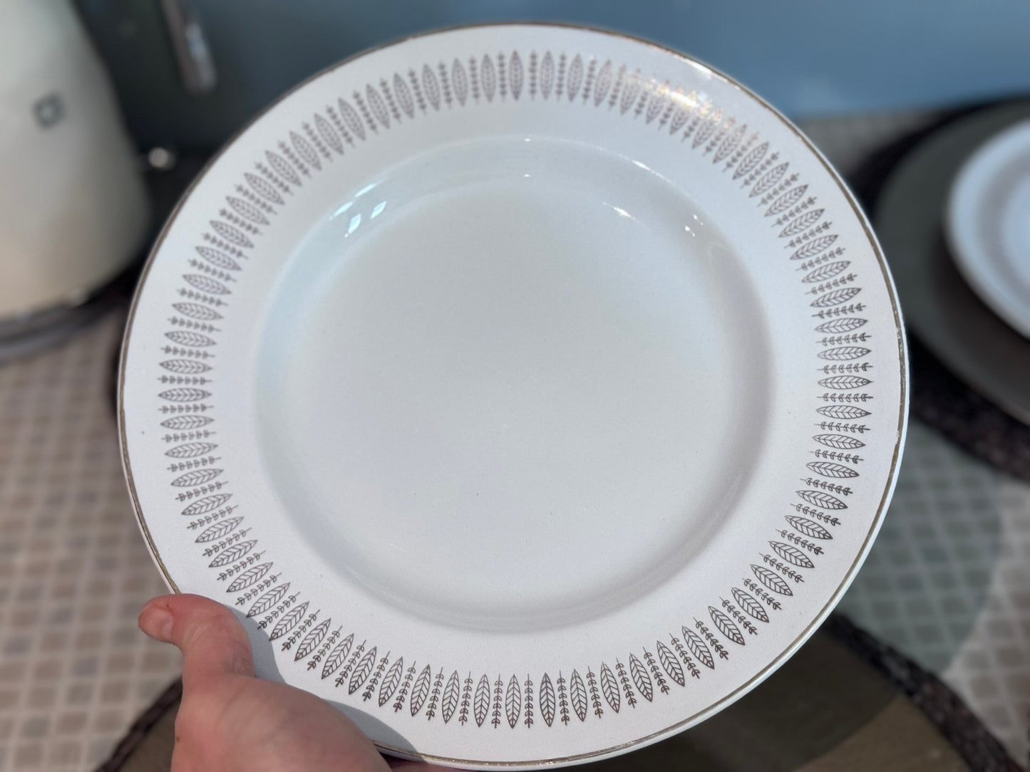 22ct. Gold Royal Knight Dinner Plates