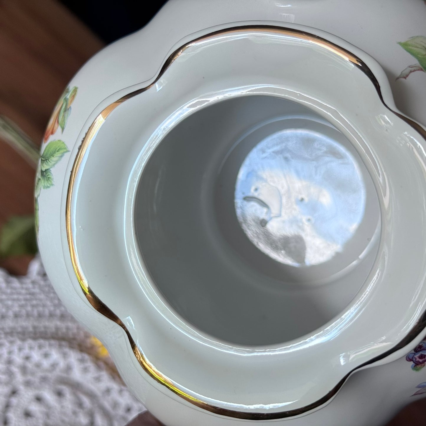 Wood & Son Fruit & Floral Teapot