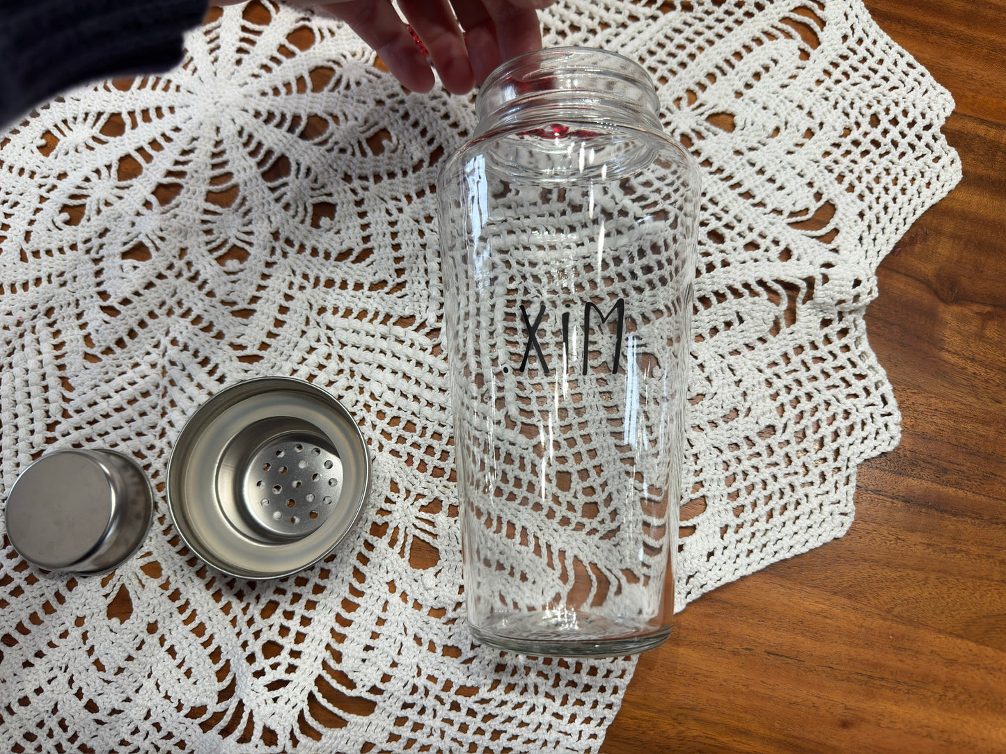 RAE DUNN 'Mix' Cocktail Shaker