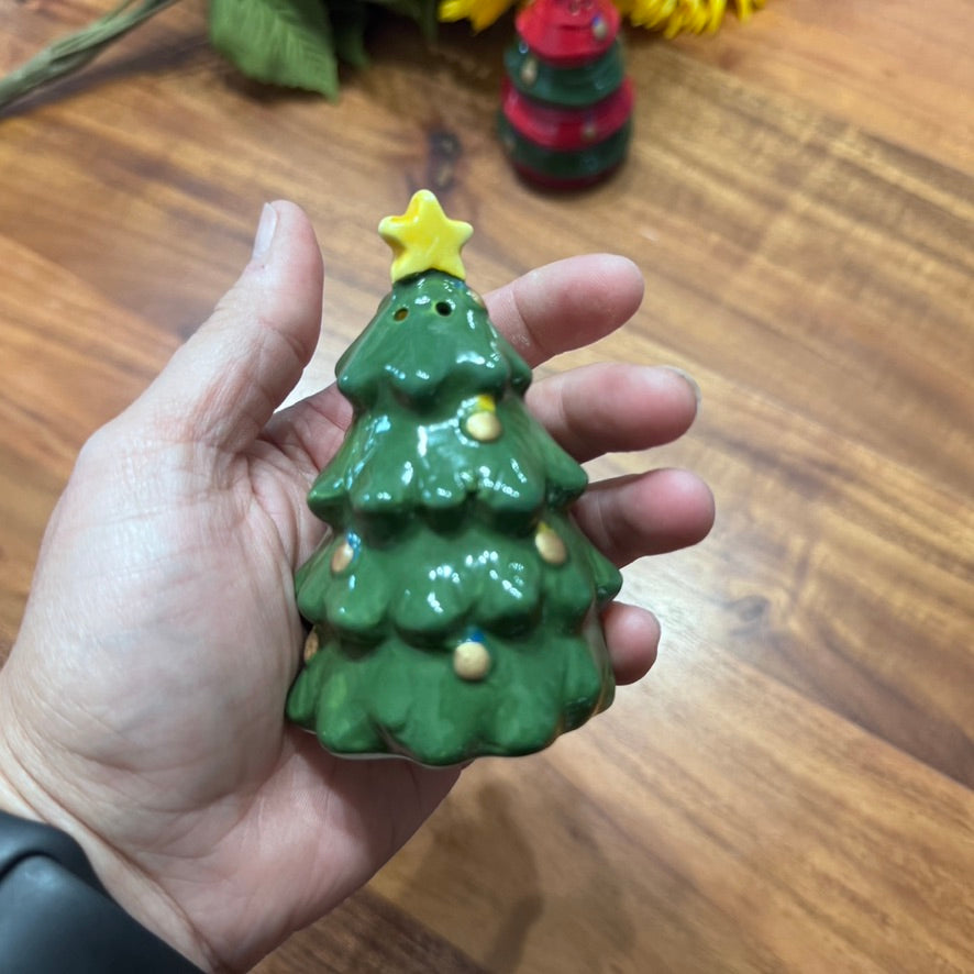 Christmas Tree Salt & Pepper Shakers