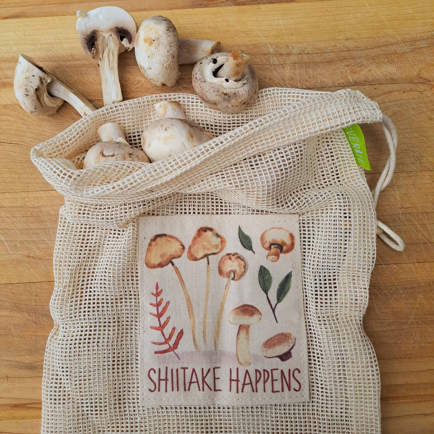 Reusable Produce Bag - Shiitake Happens