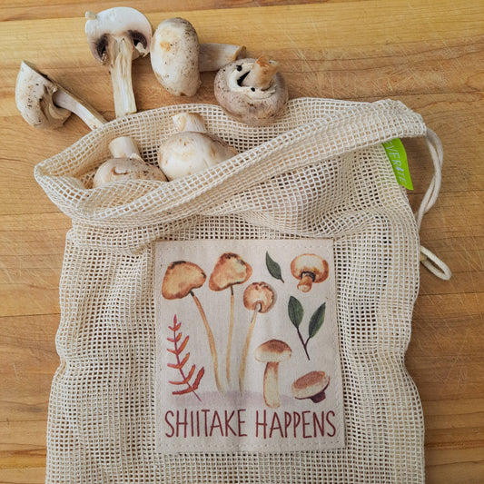 Reusable Produce Bag - Shiitake Happens