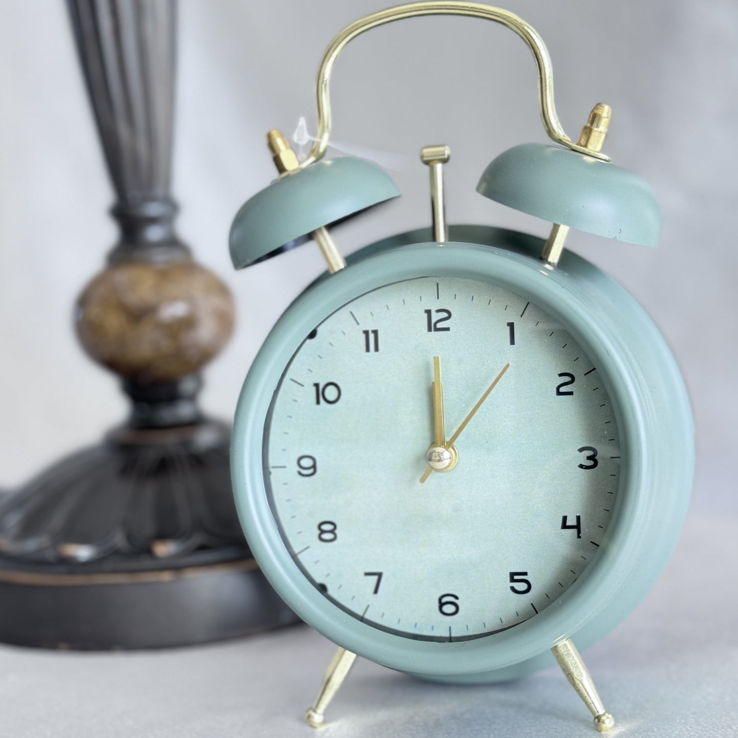 Green on Green Alarm Clock