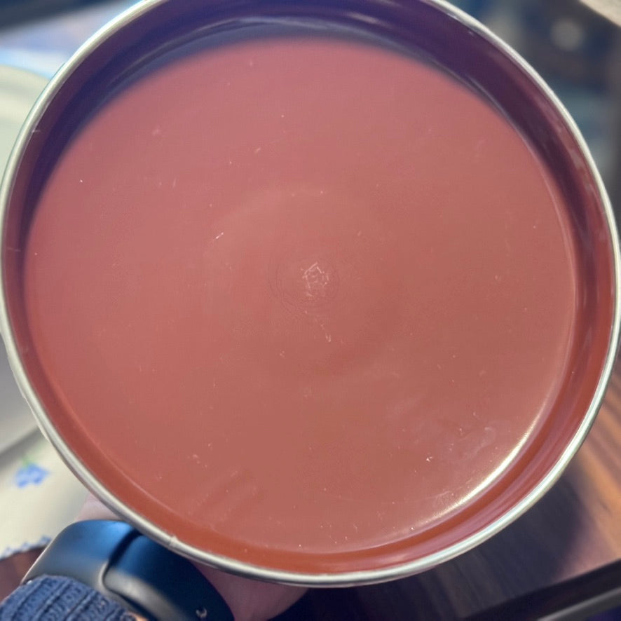 Enamel Floral Saucepan Made In Poland