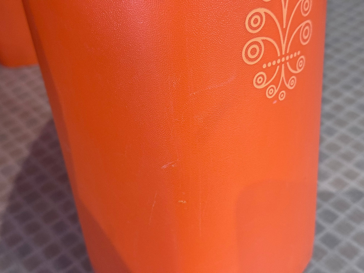 Harvest Orange Servalier Tupperware Canister Set