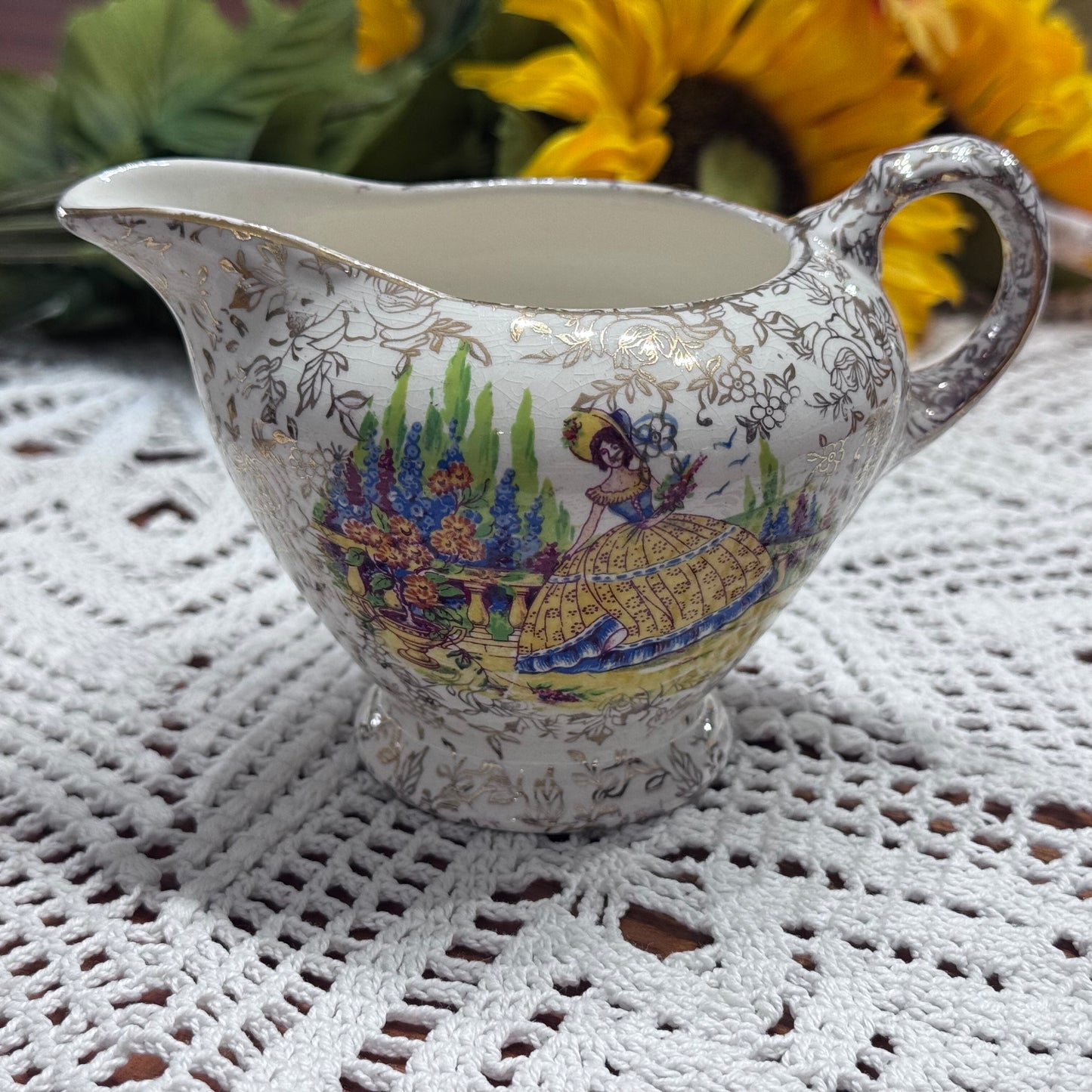 Empire England Cream and Sugar Set