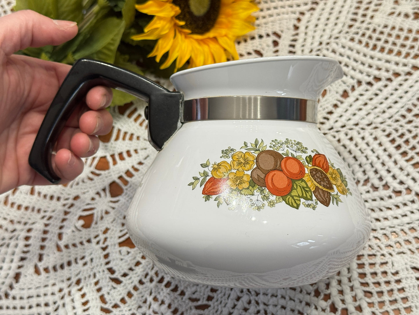 Corning Ware Spice of Life 6 Cup Teapot