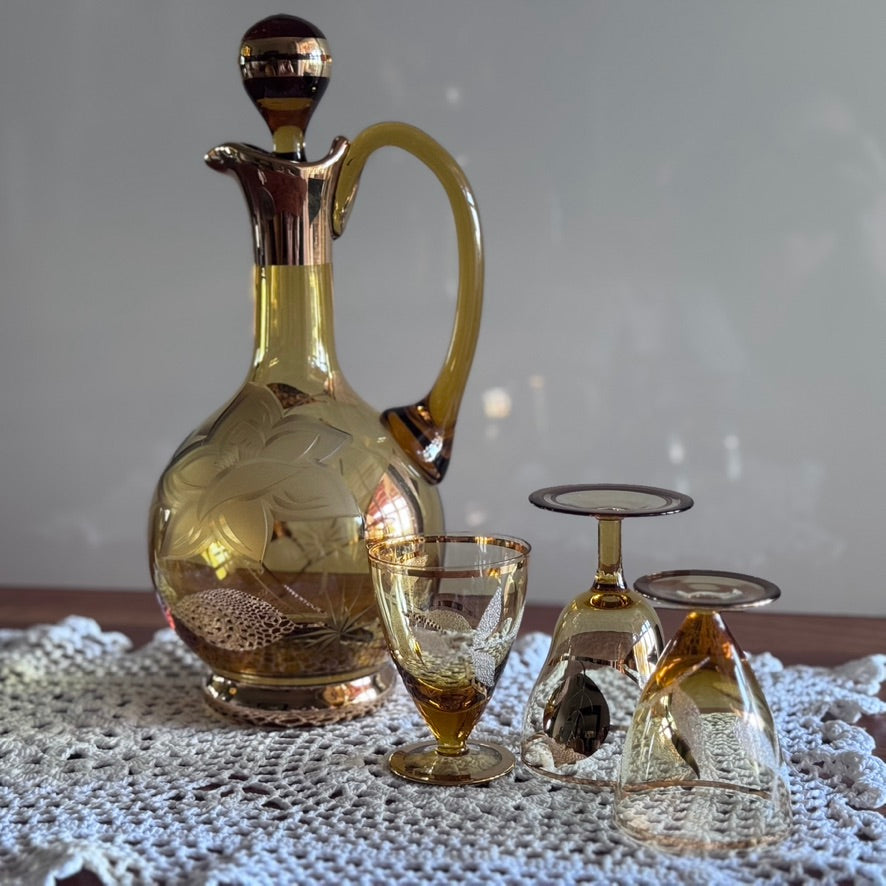 Moser Glass Decanter