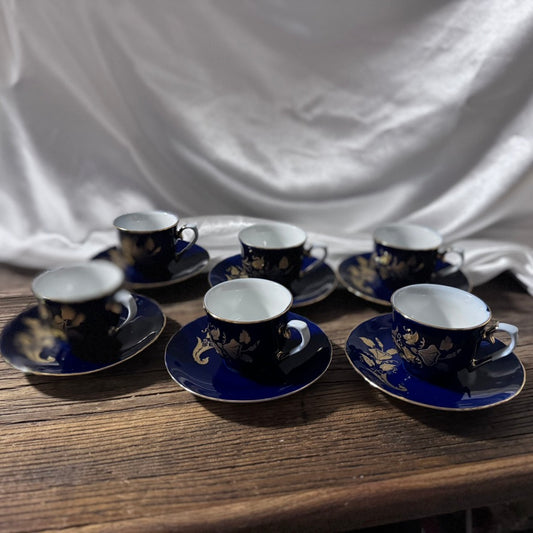 Apulum Romania Tea/Expresso Cups and Sauces