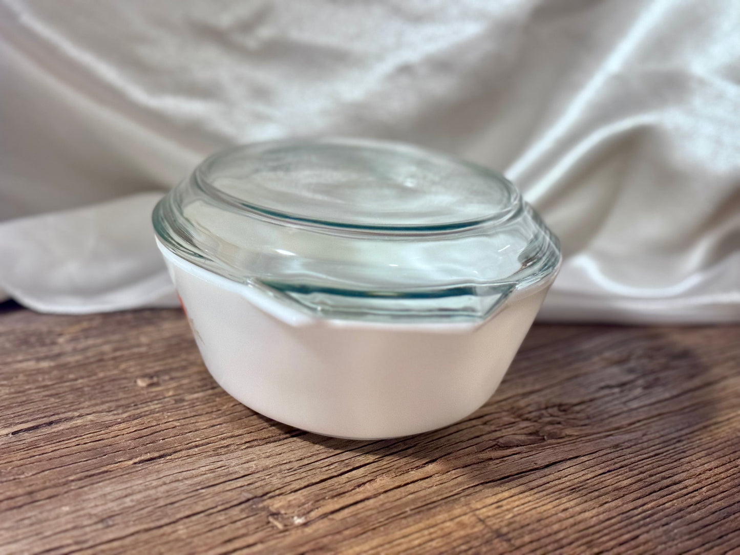 "Autumn Glory" Pyrex England Casserole Dish with Lid