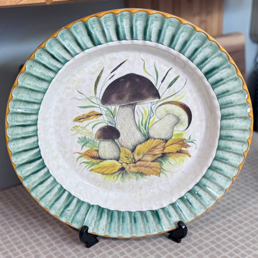 Ceramica Due Torri  Mushroom Serving Bowl