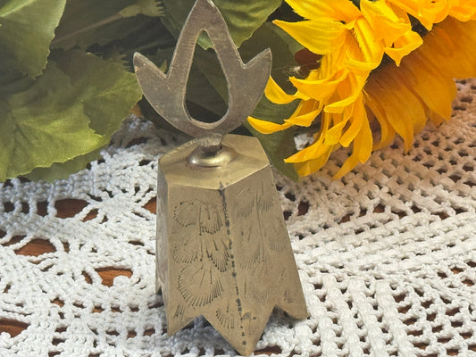 Vintage/Antique Brass Bell "Indias"