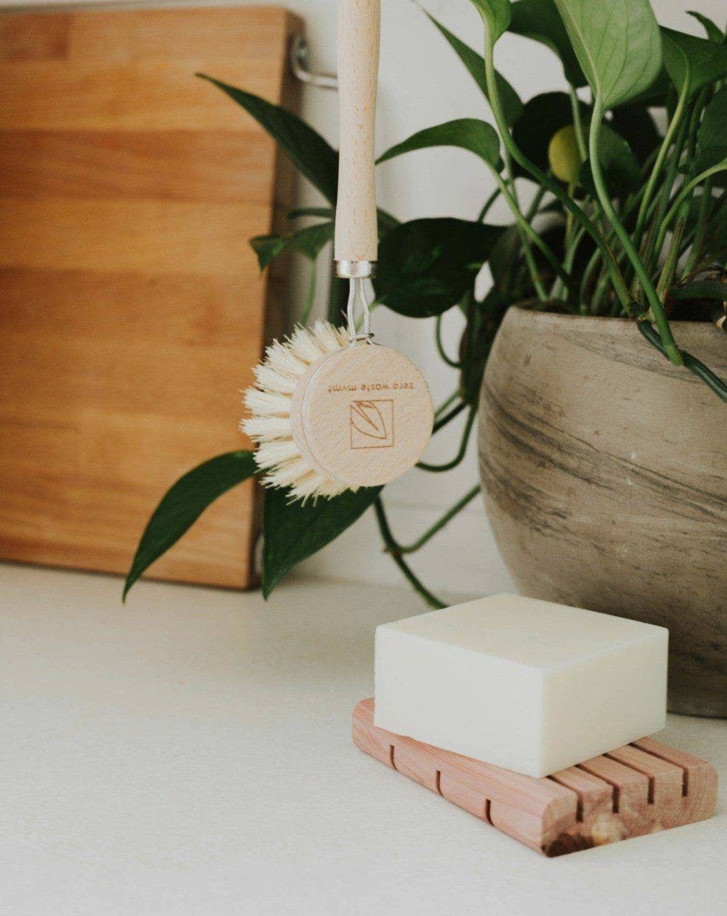 Solid Dish Soap Bar | Unscented | Vegan,  Organic Zero Waste