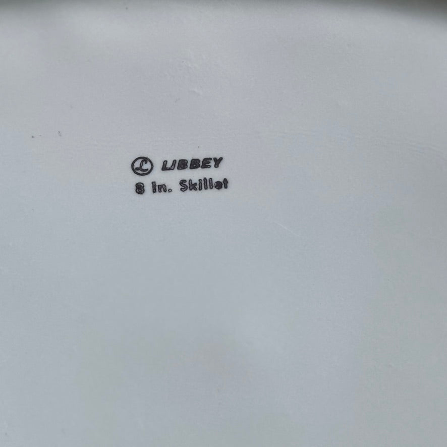 Libbey 8-inch Ceramic Skillet/Casserole Dish