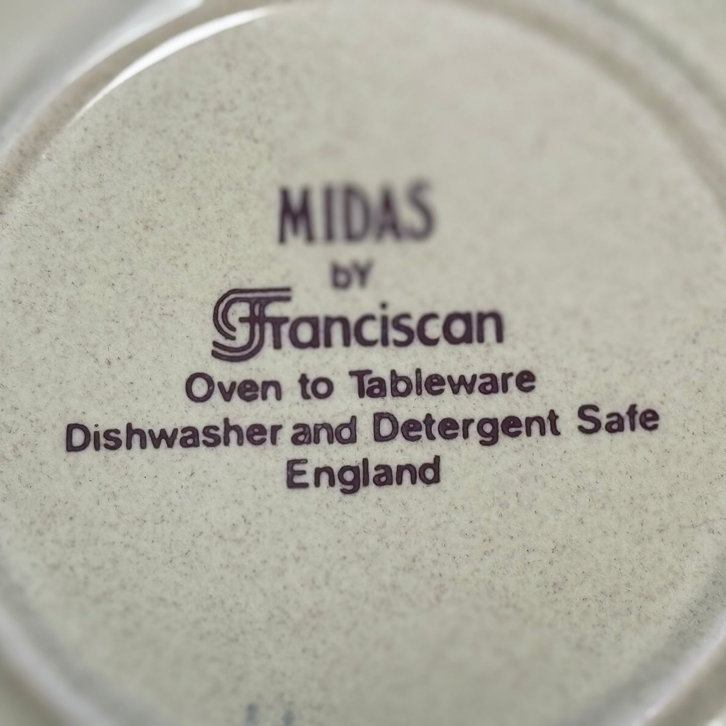 Franciscan MIDAS Bowls & Cups & Saucers