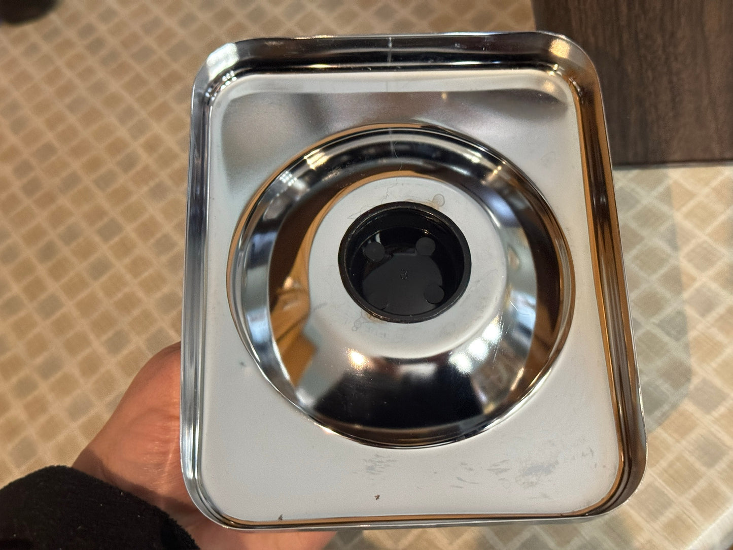 The Queen Line Faux Wood Grain Finish Canister Set