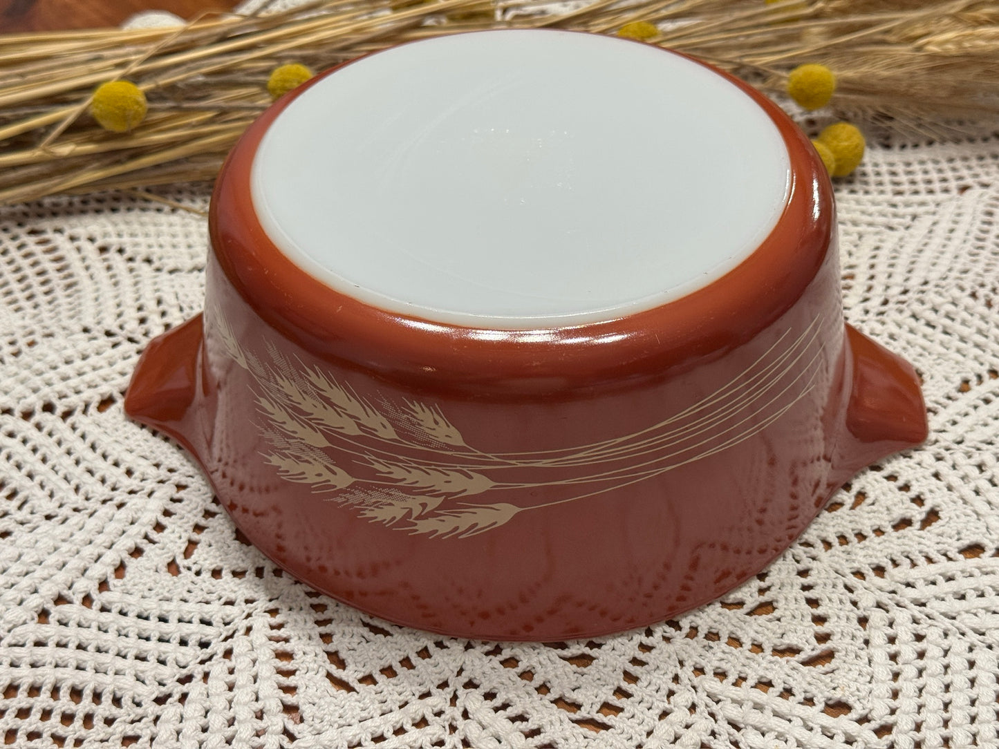 PYREX 475-B Autumn Harvest Cinderella Casserole Dish