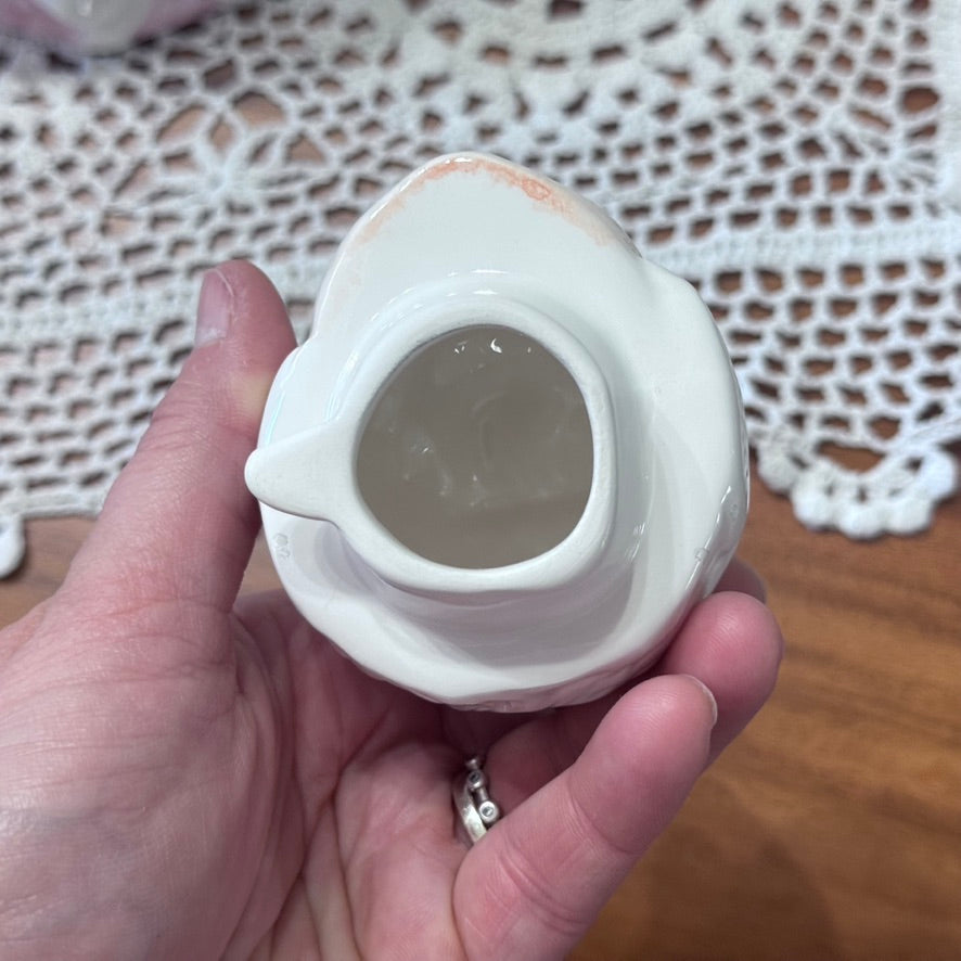 Vintage Ceramic Waitress Teapot