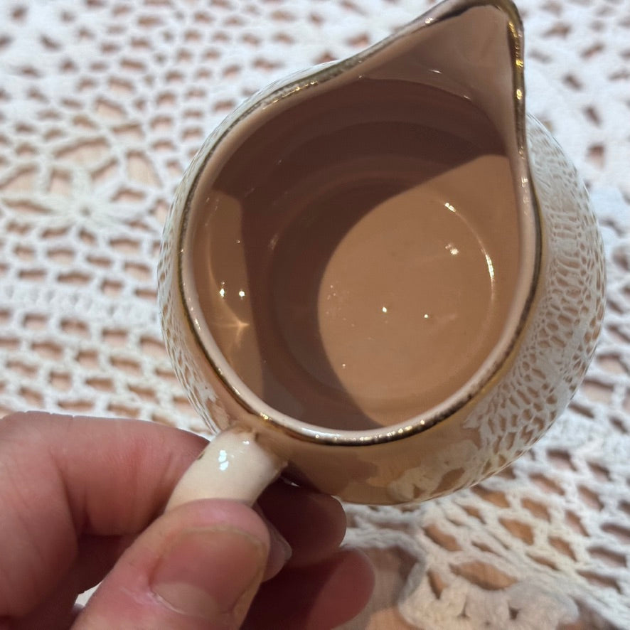 Vintage Keele St Pottery Pink Creamer