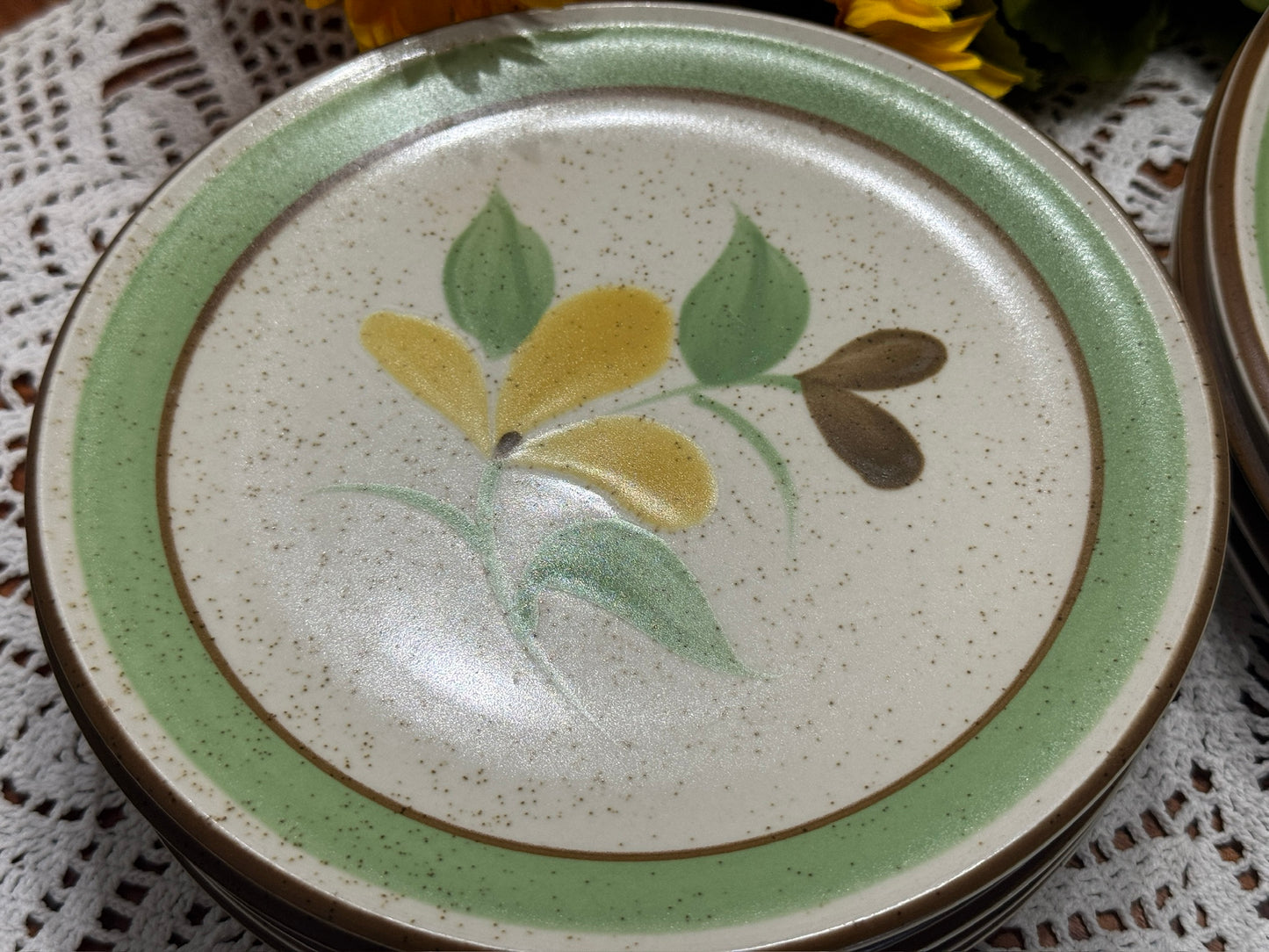 PREMIERE Canyon Kraft Garden Time Dinnerware Set