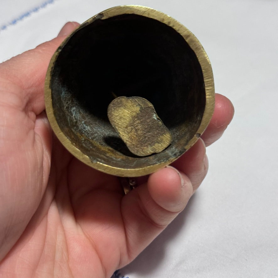 Antique Brass Bell-Farmhouse/Primitive Lady