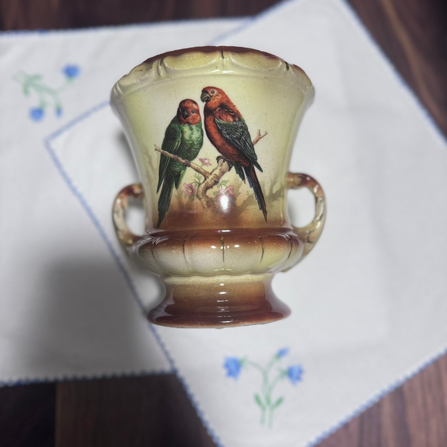 Hand Painted Austrian Vase